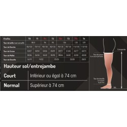 Bas Autofixant PO de Contention Smartleg Transparent- Classe 2 - Innothera