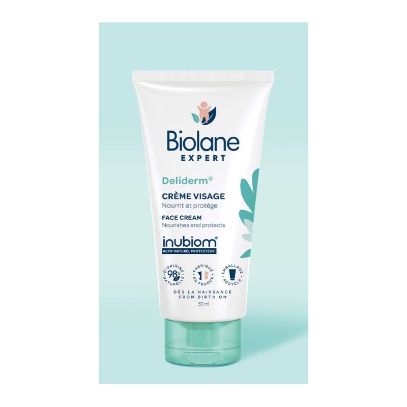 Deliderm Face Cream - Biolane Expert - 50 ml