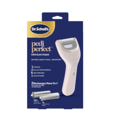 Pedi Perfect - Râpe Electrique + 2 Recharges Nano Tech - Dr.Scholl’s