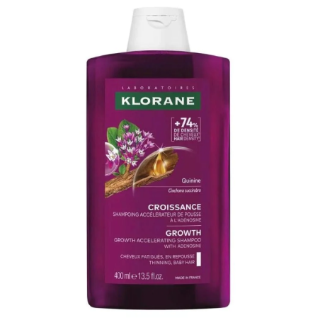 Shampoing Accélérateur de Pousse - Croissance - Klorane - 400 ml