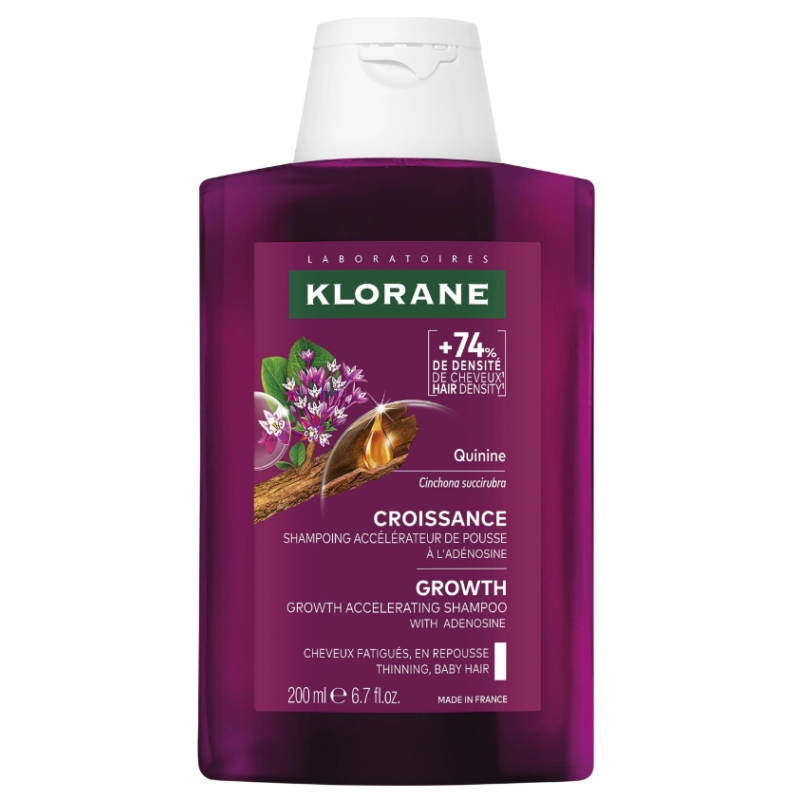 Shampoing Accélérateur de Pousse - Croissance - Klorane - 200 ml