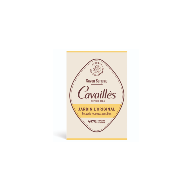 Savon Surgras - Jardin L'Original - Peaux Sensibles - Rogé Cavaillès - 100g