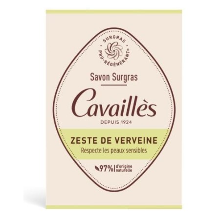 Extra-Rich Soap - Verbena Zest - Sensitive Skin - Rogé Cavaillès - 100g