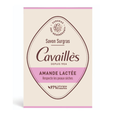 Savon Surgras - Amande Lactée - Peaux Sèches - Rogé Cavaillès - 100g