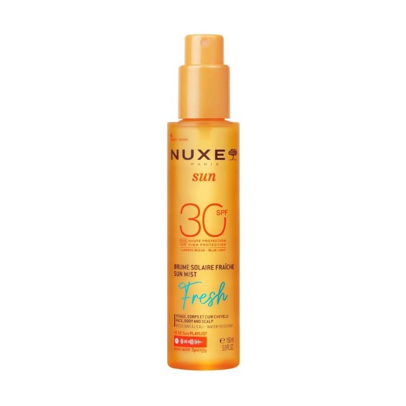 Brume Solaire Fraiche Sun Mist - Sun Fresh - 30 spf - nuxe - 150ml