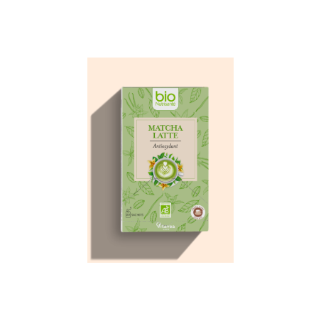 Matcha Latte Infusion - Antioxidant - Nutrisante - 20 sachets