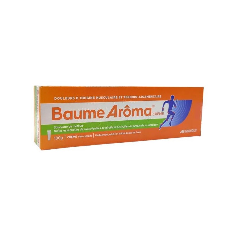Baume Arôma, Crème Douleurs Musculaires et Tendino-Ligamentaires 100G - Mayoly