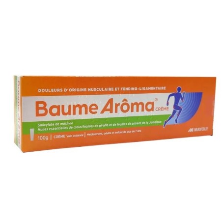 Baume Arôma, Crème Douleurs Musculaires et Tendino-Ligamentaires 100G - Mayoly