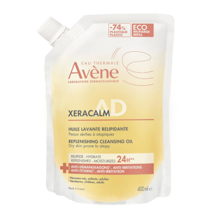 Recharge Huile Lavante Relipidante - Xeracalm A.D - Avène - 400 ml
