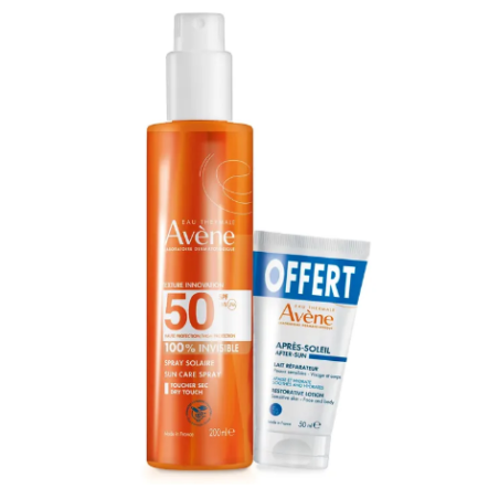 Spray Solaire SPF50 Haute Protection - Avène - 200 ml