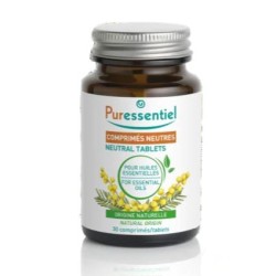Comprimés Neutres Pour Les Huiles Essentielles, Puressentiel Expert, 30 Comprimés