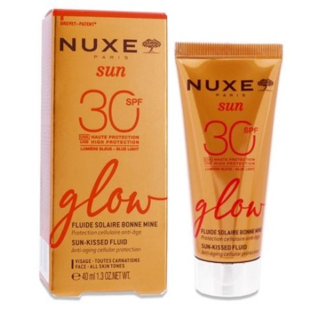 Fluide Solaire Bonne Mine - Glow - 30 SPF - Nuxe Sun - 40ml