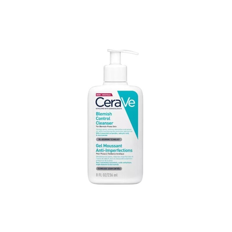 Gel Moussant Anti-imperfections - Peaux Acnéiques - CeraVe - 236 ml