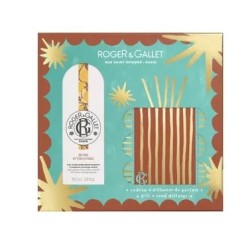 coffret Eau Fraîche Parfumée - Bois d'Orange - Roger&Gallet - 100ml + diffusseur de parfum