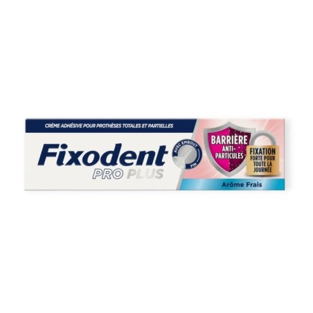 Crème Fixative anti Particules - Fixodent pro Plus - 40 G - Fixodent