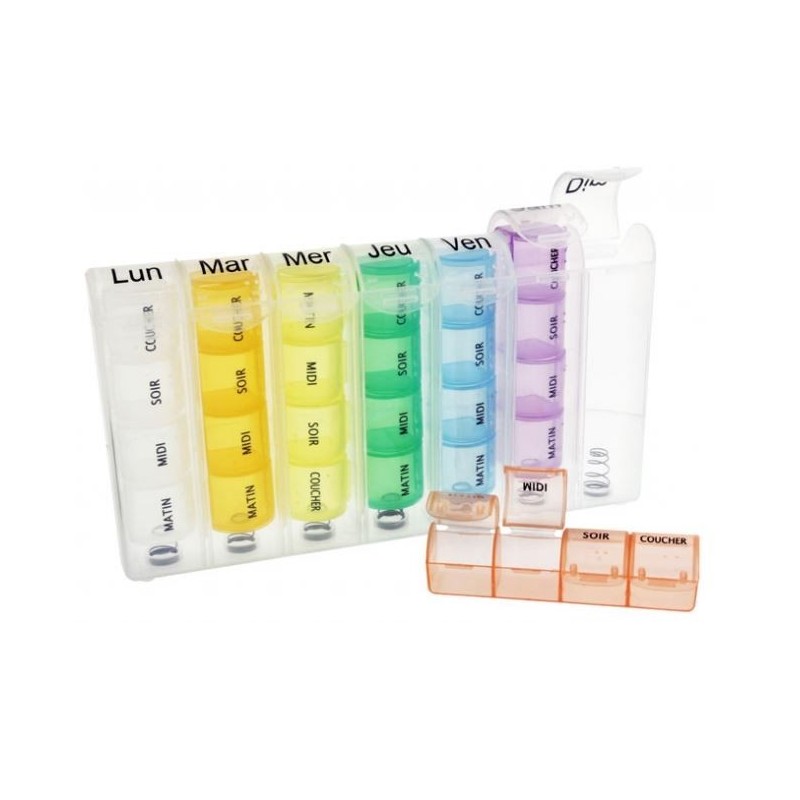 Rectangular weekly pillbox - Estipharm Estipharm