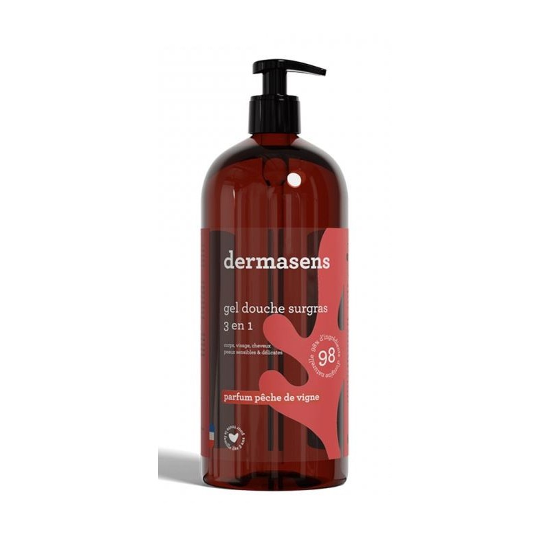 Extra-Rich Shower Gel - Peach of the Vine - Dermasens - 1L