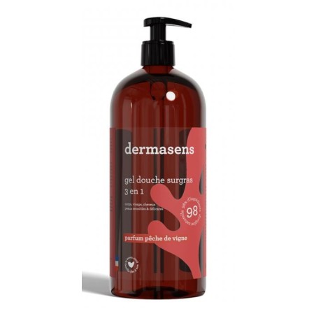Extra-Rich Shower Gel - Peach of the Vine - Dermasens - 1L