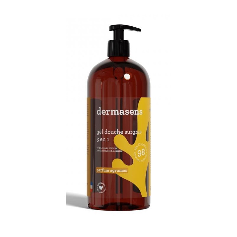 Extra-Rich Shower Gel - Citrus - Dermasens - 1L