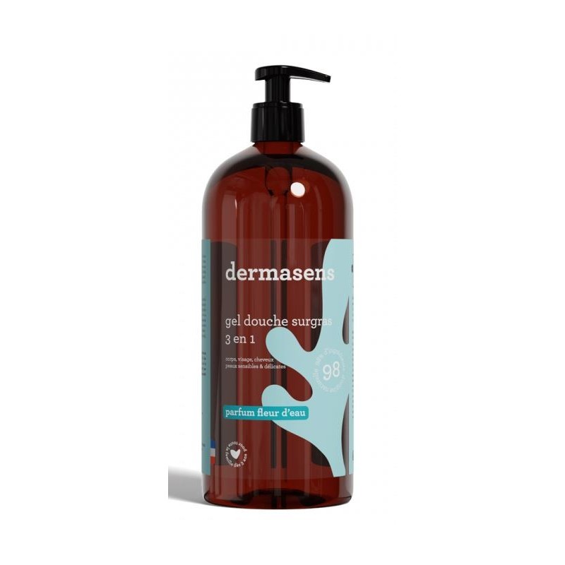 Extra-Rich Shower Gel - Water lily - Dermasens - 1L