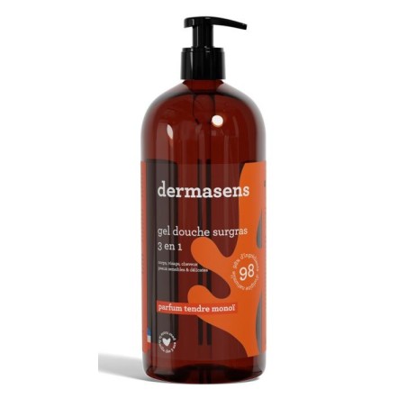 Extra-Rich Shower Gel - Tender Monoi - Dermasens - 1L