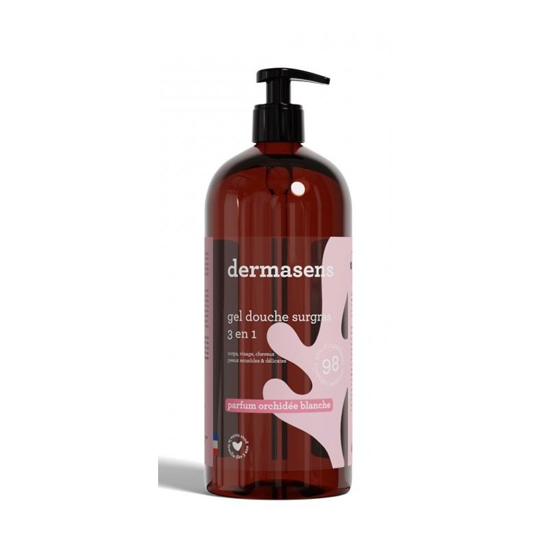 Extra-Rich Shower Gel - White Orchid - Dermasens - 1L