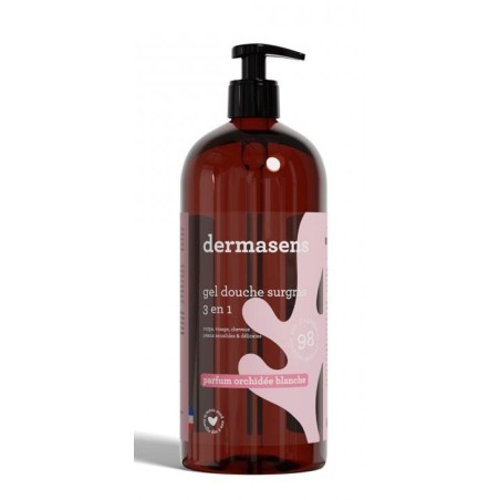 Extra-Rich Shower Gel - White Orchid - Dermasens - 1L