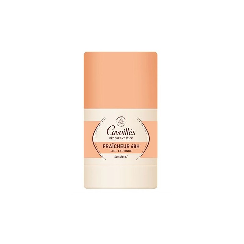 Déodorant Stick - Fraîcheur 48H - Miel Exotique - Rogé Cavaillès - 50ml