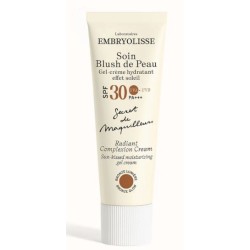 Soin Blush de Peau - Gel crème Hydratant effet soleil SPF30 - Bronze Lumière- Embryolisse - 50ml