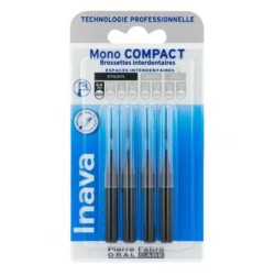 Interdental Brushes - Mono Compact - 0.6 mm - Inava - 4 Brushes Inava