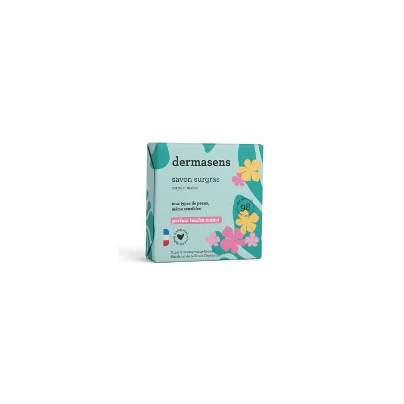 Superfatted Soap - Gentle Monoi - Dermasens - 100g