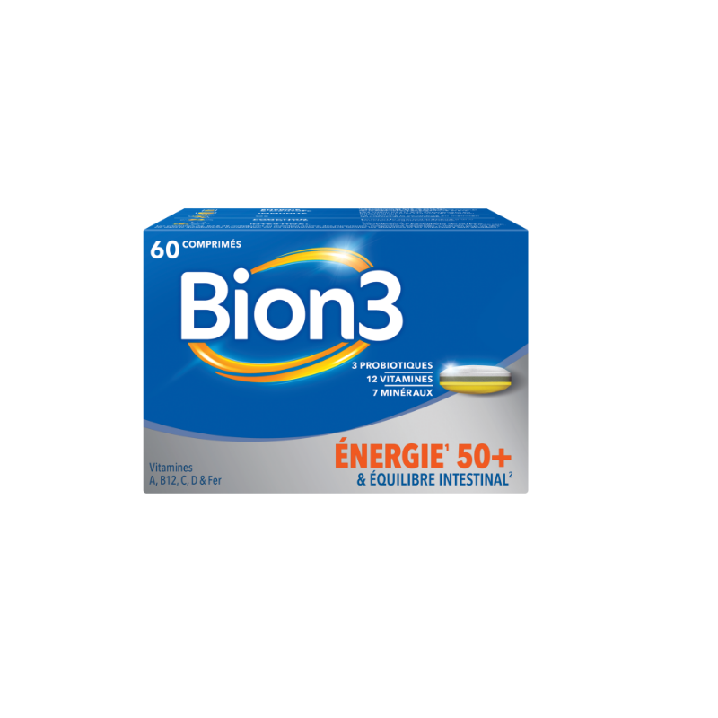 Bion3 Vitality 50+ - Vitality Activator - 30 Tablets