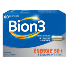 Bion3 Vitality 50+ - Vitality Activator - 60 Tablets