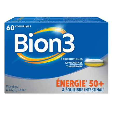 Bion3 Vitality 50+ - Vitality Activator - 60 Tablets