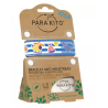 Bracelet Enfant + 3 ans -  Anti Moustiques - Parakito - 1 Bracelet - 2 Recharges