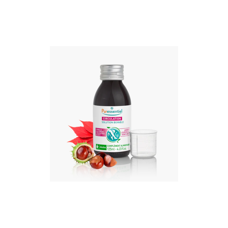 Circulation - Oral solution - Puressentiel - 125 ml