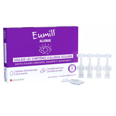 Eumill Allergy - Relieves Symptoms of Eye Allergy - 10 Unit-doses