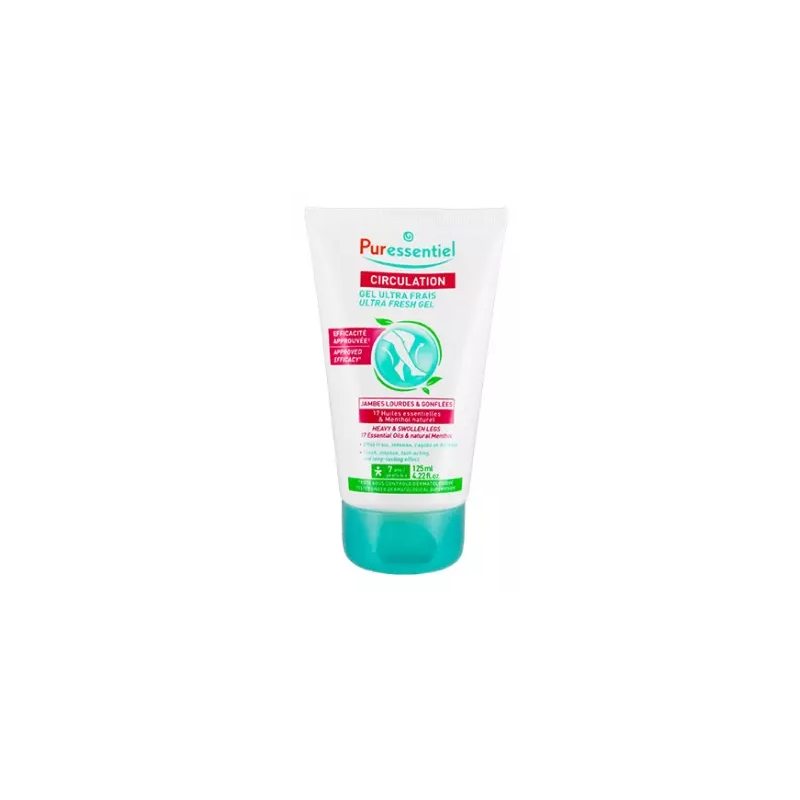 Circulation - Ultra Fresh Gel - Heavy and Swollen Legs - Puressentiel - 125 ml