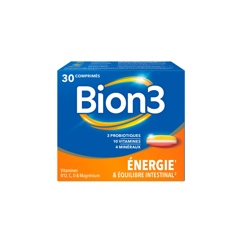 Bion3 - Vitalité - Avec Ginseng - 30 Comprimés