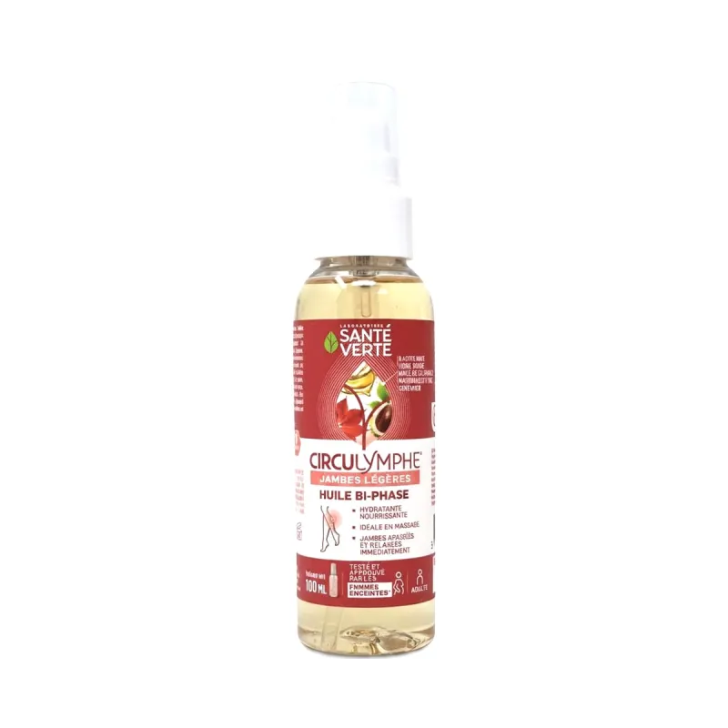 Circulymphe Bi-Phase Oil - Light Legs - Santé Verte - 100 ml