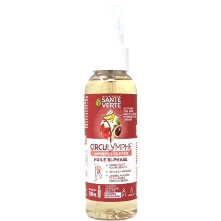Circulymphe Bi-Phase Oil - Light Legs - Santé Verte - 100 ml