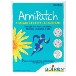 Arnipatch - Apaisant & Effet Chauffant - Boiron - 5 Patchs Hydrogels