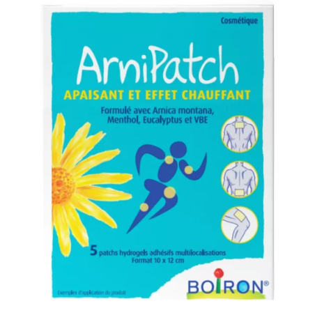 Arnipatch - Soothing & Warming Effect - Boiron - 5 Hydrogel Patches