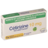 Cetirizine 10 mg – Allergic rhinitis – Chronic urticaria – EG Labo – 7 lozenges