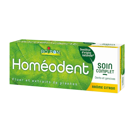 Dentifrice Homéodent - Soin Complet - Arôme Citron - Boiron - 75 ml
