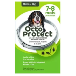 Collier OctoProtect - Tiques & Puces - Elanco - 1 collier 70cm