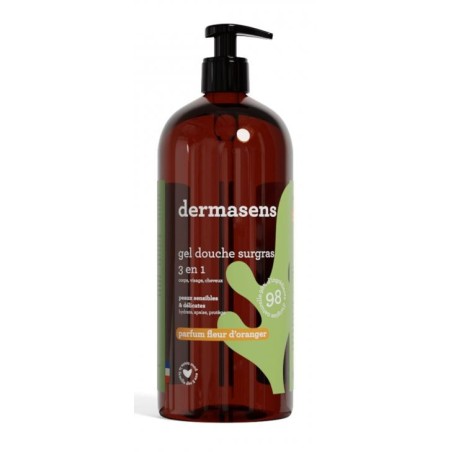 Extra-Rich Shower Gel - Orange Blossom - Dermasens - 1L