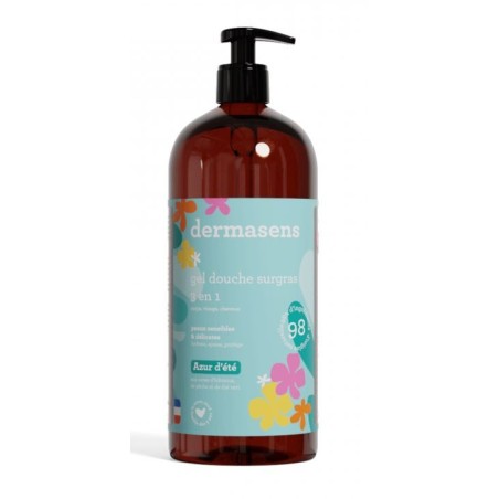Extra-Rich Shower Gel - Summer blue - Dermasens - 1L