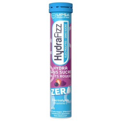 HydraFizz - Hydra - Red Berry Flavour - UPSA - 16 tablets