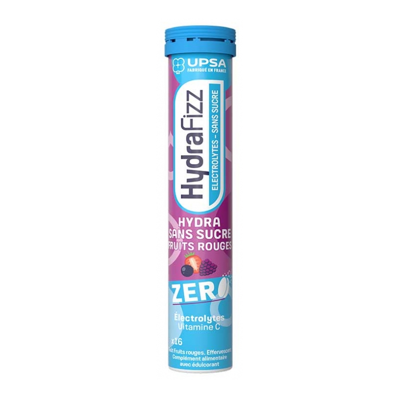 HydraFizz - Hydra - Red Berry Flavour - UPSA - 16 tablets